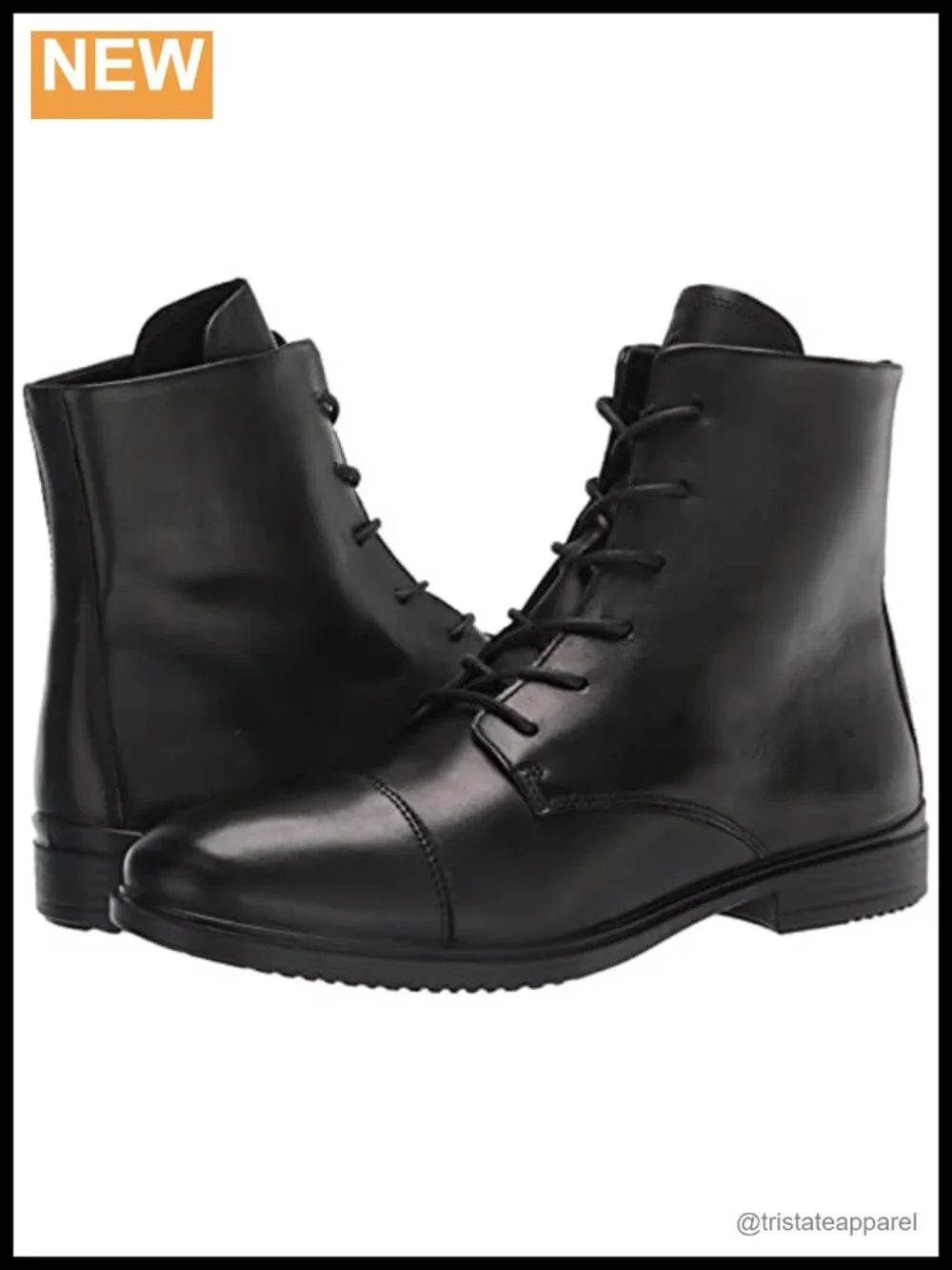 ECCO Touch 15 Lace Ankle Boots Leather Womens Chukka